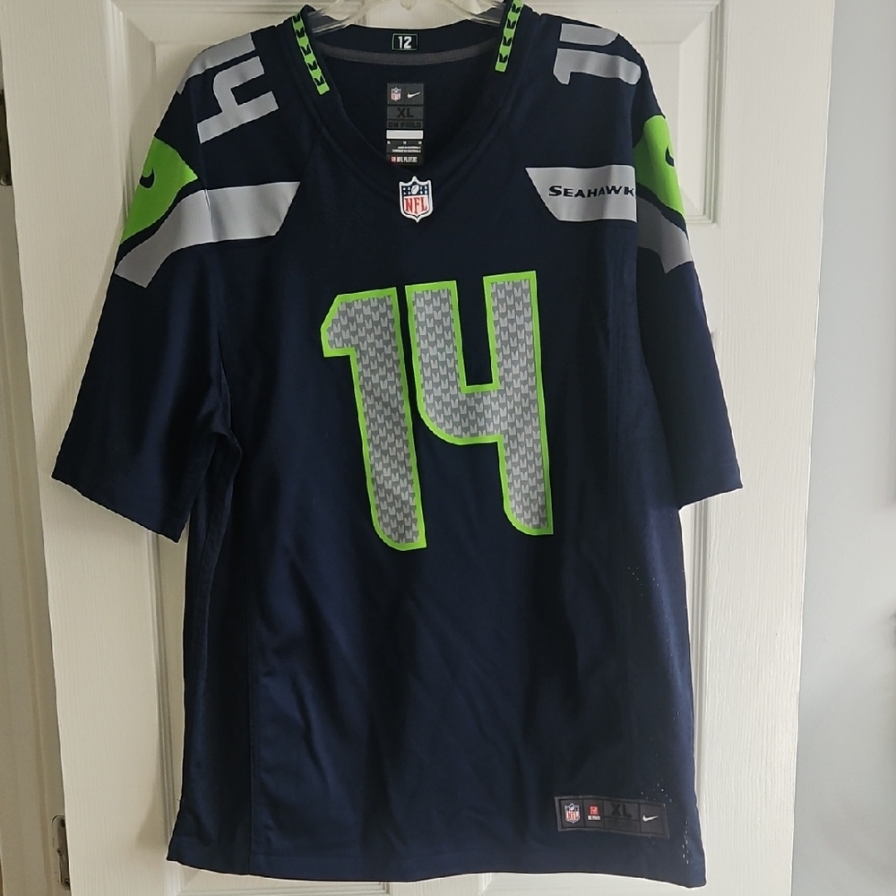 Nike NFL Seattle Seahawks DK Metcalf 14 jersey, Navy, XL